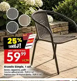 Twój Market Krzesło Simple oferta