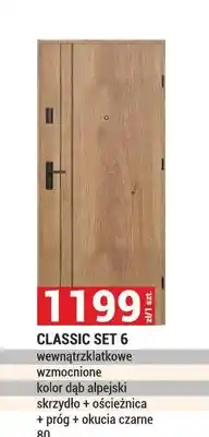 Merkury Market Drzwi wewnątrzklatkowe Classic Set 6 oferta