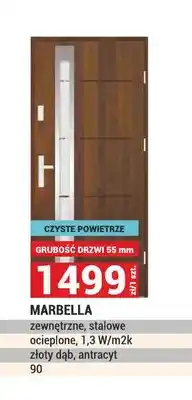 Merkury Market Drzwi zewnętrzne stalowe Marbella oferta