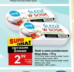 Twój Market Śledź w sosie pomidorowym Megryba oferta