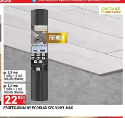 Merkury Market Profesjonalny podkład SPC Vinyl Max gr. 1,3 mm Parquet & Mercado oferta