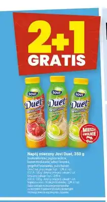 Twój Market Napój mleczny Jovi Duet truskawka-kiwi oferta
