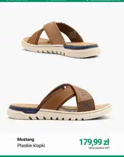 Deichmann Płaskie klapki Mustang oferta