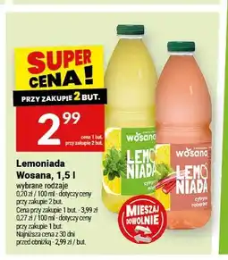 Twój Market Lemoniada cytryna mięta Wosana oferta
