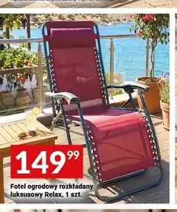 Twój Market Fotel ogrodowy rozkładany luksusowy Relax oferta