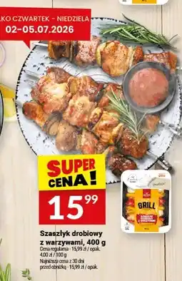Twój Market Szaszłyk drobiowy z warzywami Białecki Wędzarnia oferta