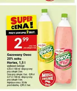 Twój Market Napój gazowany Owoc Cytryna Hortex oferta