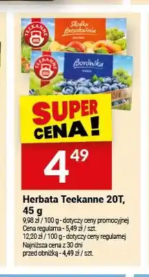 Twój Market Herbata owocowa Teekanne Borówka oferta