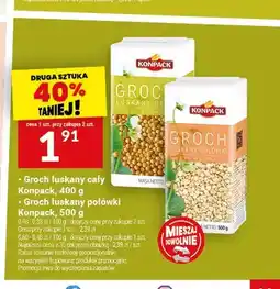 Twój Market Groch łuskany cały Konpack oferta