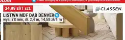 Merkury Market Listwa MDF CLASSEN Dąb Denver oferta