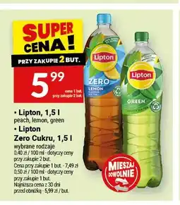 Twój Market Herbata mrożona Lipton Lemon oferta