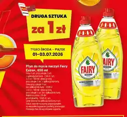 Twój Market Płyn do mycia naczyń Fairy Extra+ Cytryna oferta