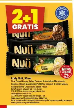 Twój Market Lody Nuii New Zeland Honey oferta