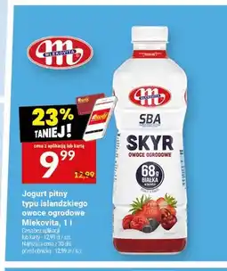 Twój Market Jogurt pitny Skyr owoce ogrodowe Mlekovita oferta