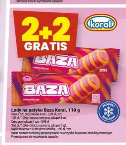 Twój Market Lody na patyku Baza Koral oferta