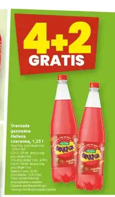 Twój Market Oranżada gazowana Hellena czerwona oferta