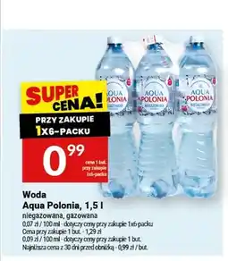 Twój Market Woda gazowana Aqua Polonia 6-pak oferta