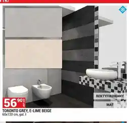 Merkury Market Płytka Toronto Grey 60x120 cm gat. I oferta