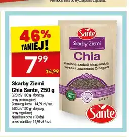 Twój Market Nasiona szałwii hiszpańskiej Chia Sante Skarby Ziemi oferta