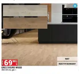 Merkury Market Gres Sigurd Wood matowy rektyfikowany oferta