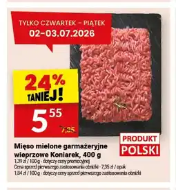 Twój Market Miśo mielone garmażeryjne wieprzowe Koniarek oferta