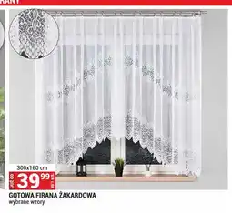 Merkury Market Gotowa firana żakardowa 300x160 cm oferta