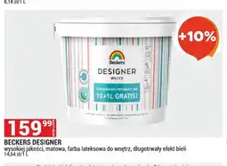 Merkury Market Farba lateksowa Beckers Designer White oferta