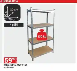 Merkury Market Regał metalowy R150 ocynkowany oferta
