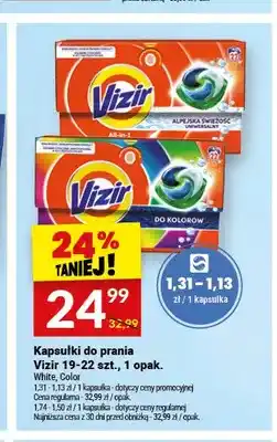 Twój Market Kapsułki do prania Vizir Color oferta