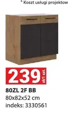 Merkury Market Szafka kuchenna 80ZL 2F BB oferta