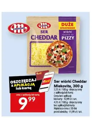 Twój Market Ser wiórki Cheddar Mlekovita oferta