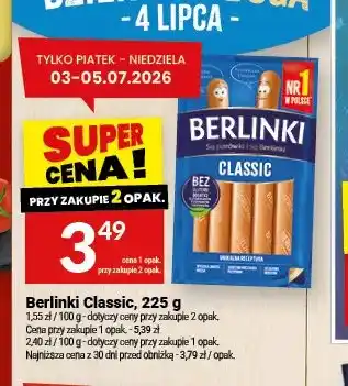 Twój Market Parówki Berlinki Classic oferta