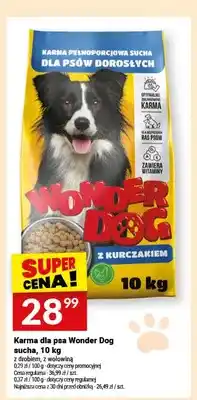 Twój Market Karma dla psa Wonder Dog sucha z drobiem oferta