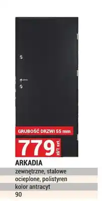 Merkury Market Drzwi zewnętrzne stalowe Arkadia oferta