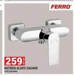 Merkury Market Bateria natryskowa Ferro Algeo Square oferta