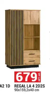 Merkury Market Regał Lamelo LA 4 2D2S oferta
