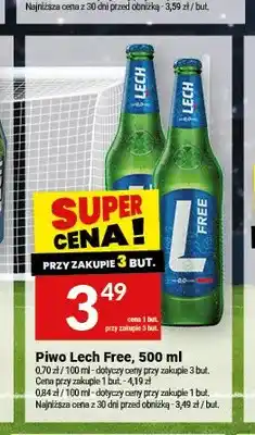 Twój Market Piwo bezalkoholowe Lech Free oferta