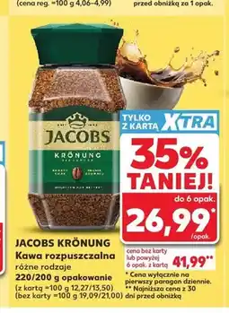 Kaufland Kawa rozpuszczalna Jacobs Krönung oferta