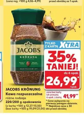 Kaufland Kawa rozpuszczalna Jacobs Krönung oferta