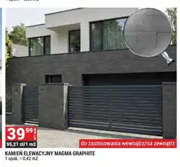 Merkury Market Kamień elewacyjny Magma Graphite oferta