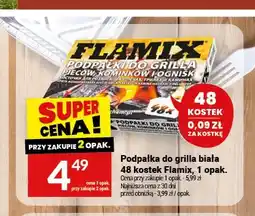 Twój Market Podpałka do grilla biała Flamix oferta