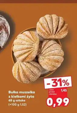 Kaufland Bułka muszelka z kiełkami żyta oferta