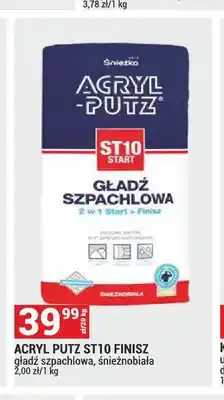 Merkury Market Gładź szpachlowa Acryl Putz ST10 Finisz oferta