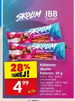 Twój Market Kabanosy Skolim Palermo JBB Bałdyga oferta