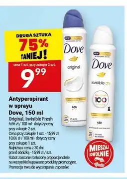 Twój Market Antyperspirant w sprayu Dove Original oferta