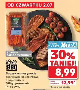 Kaufland Boczek w marynacie paprykowej Let's BBQ oferta