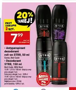 Twój Market Antyperspirant dezodorant roll-on STR8 Red Code oferta