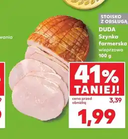 Kaufland Szynka farmerska wieprzowa Duda oferta