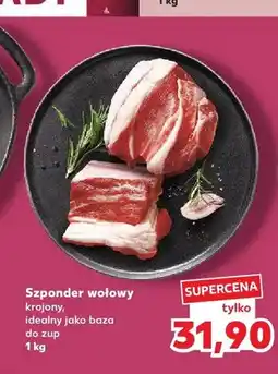 Kaufland Szponder wołowy krojony oferta