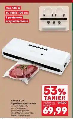 Kaufland Zgrzewarka próżniowa Switch On oferta